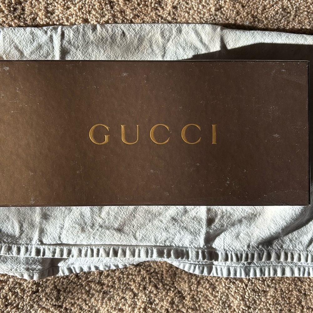 Gucci sandals in original box